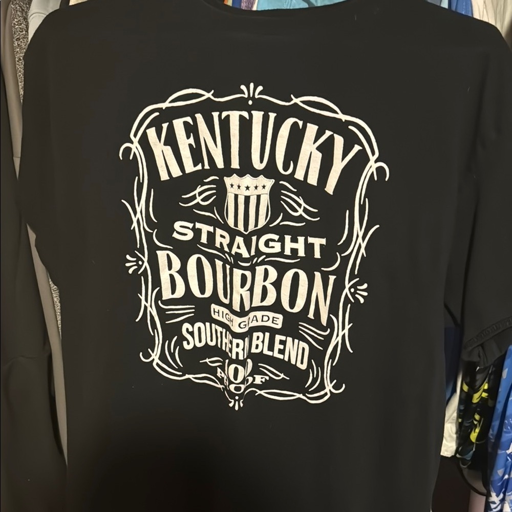 Kentucky Straight Bourbon Black T-Shirt